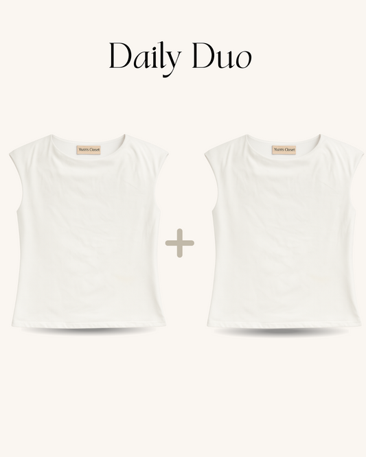 Daily Duo ( White )