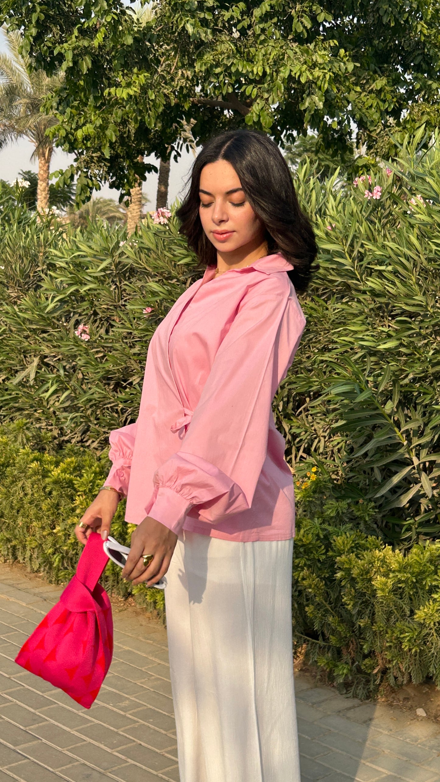 Petal Shirt In Pink