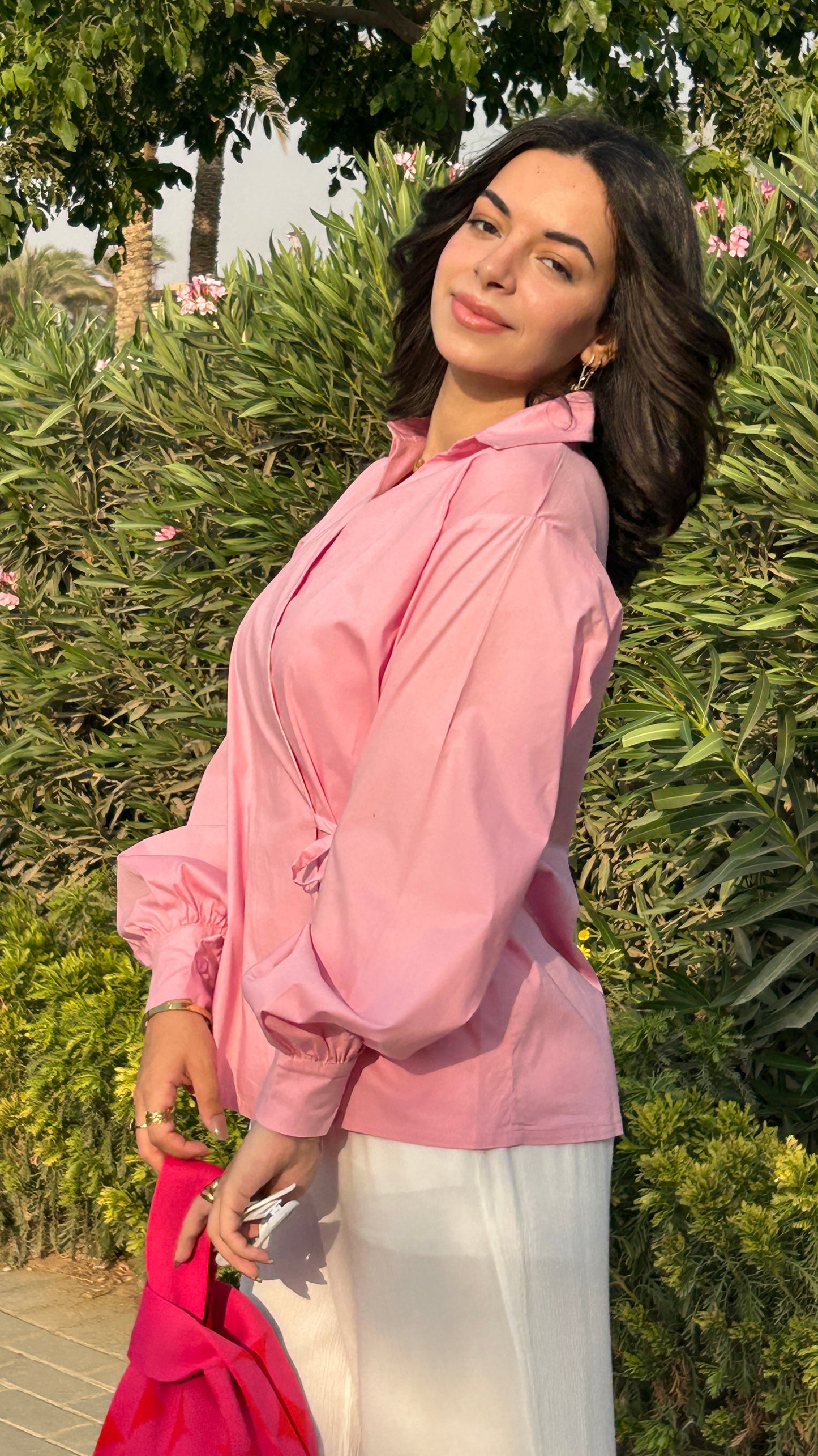 Petal Shirt In Pink
