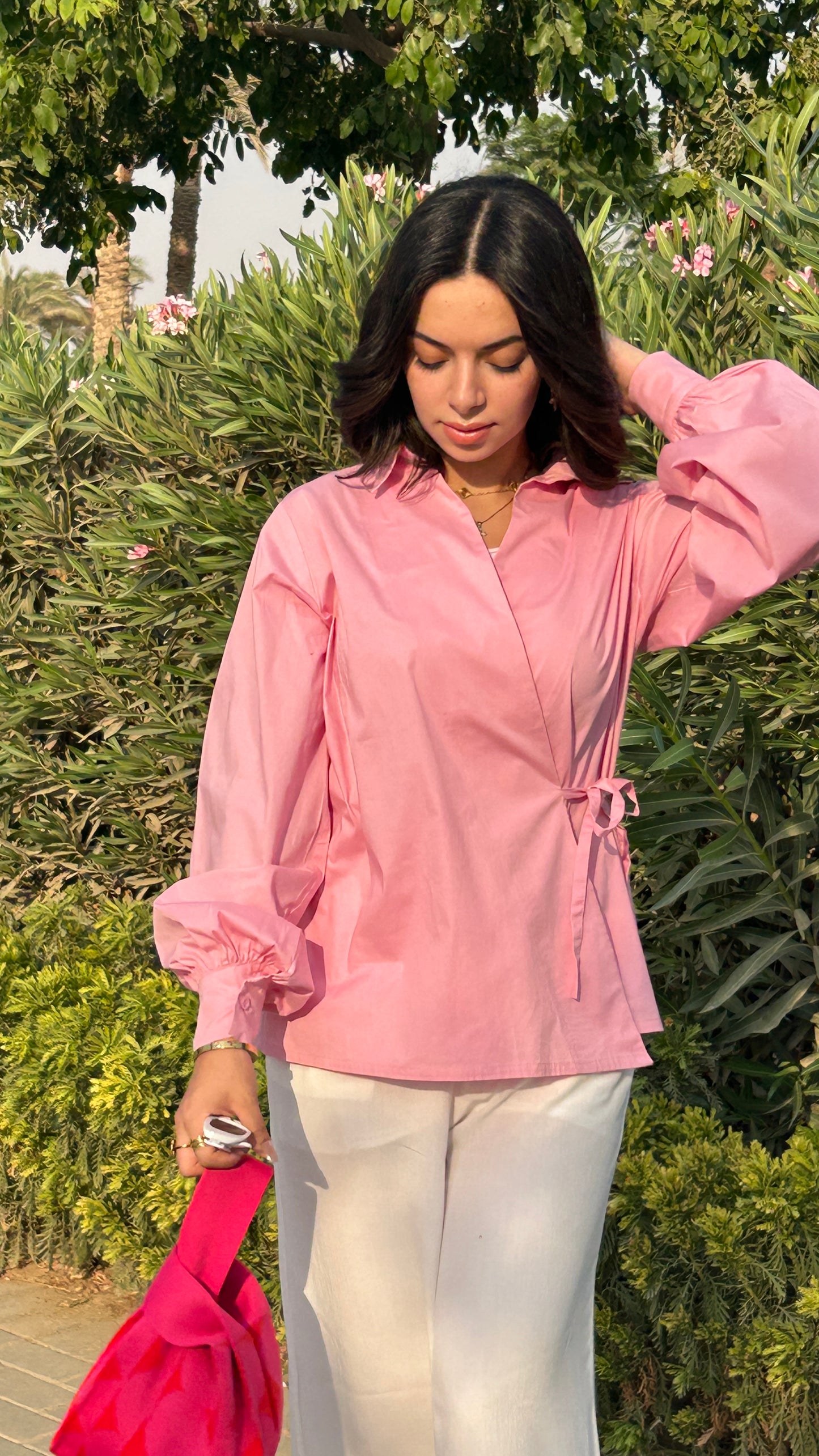 Petal Shirt In Pink