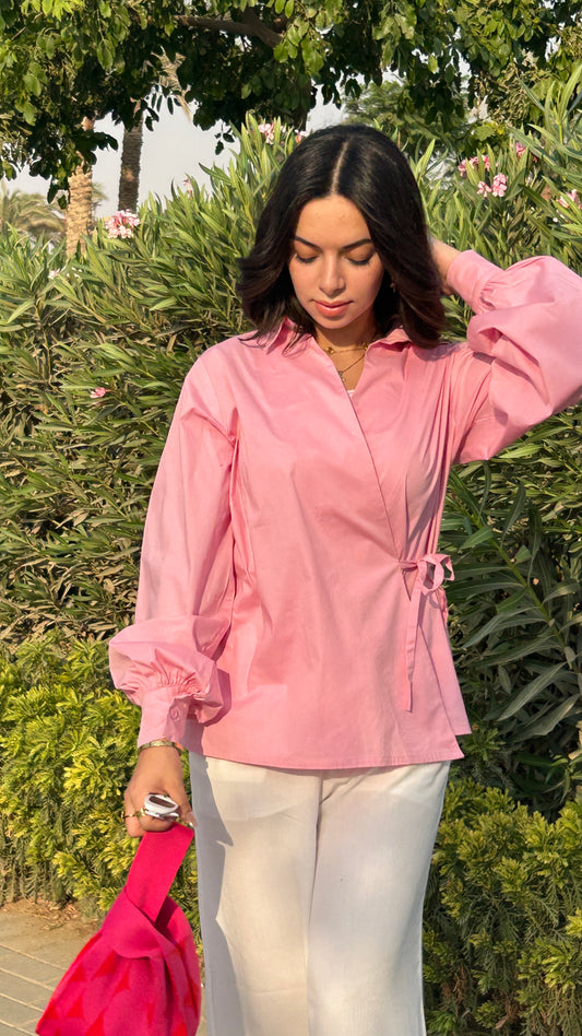 Petal Shirt In Pink