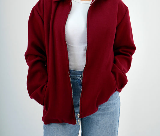 Burgundy Jacket