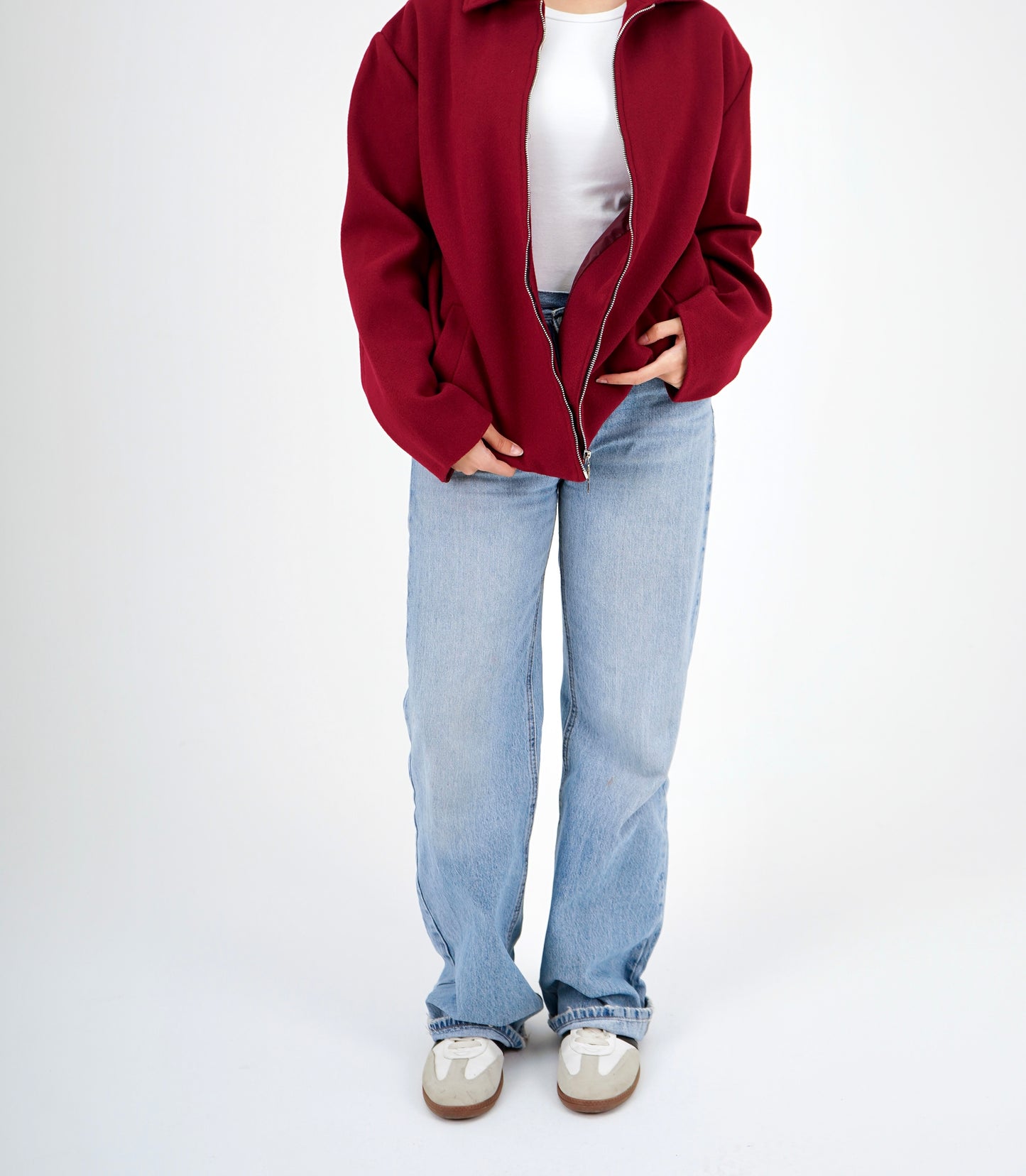 Burgundy Jacket
